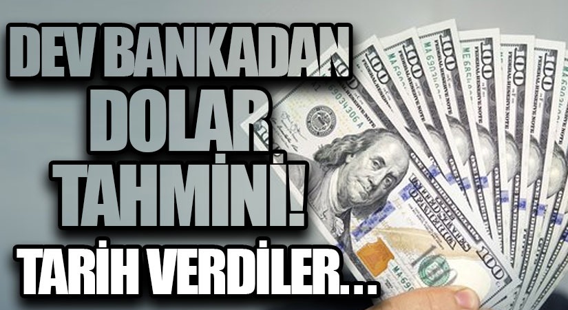 Dev Bankadan Dolar Tahmini Mirat Haber